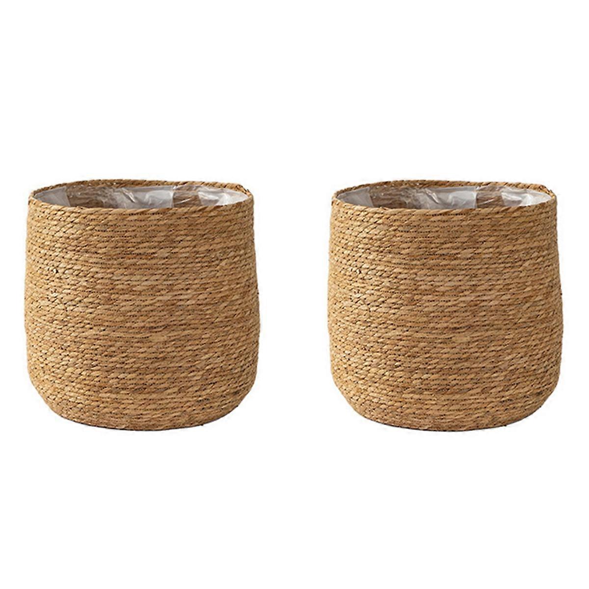 Seagrass Flower Pot - Woven Plant Pot - Decorative Plant Basket S