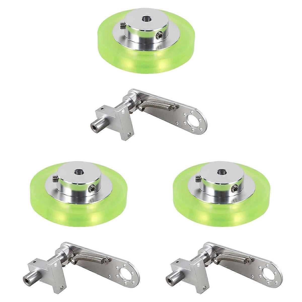 200mm Aluminum Polyurethane Industrial Encoder Wheel Measuring Wheel