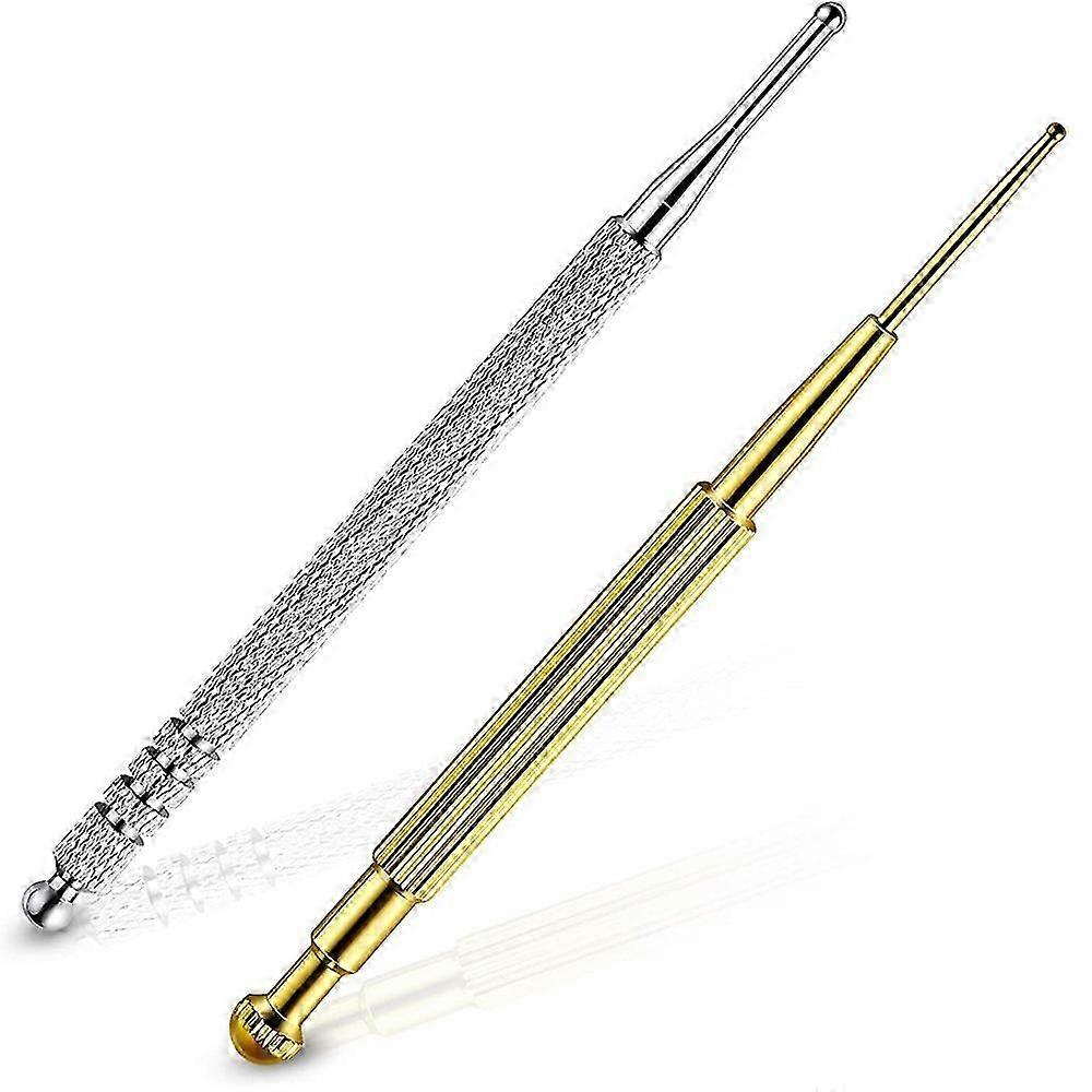 2個の耳のポイントのプローブのマッサージの具の引き込み式の鍼治療ペンの痛みの軽減の鍼治療ペンの耳R