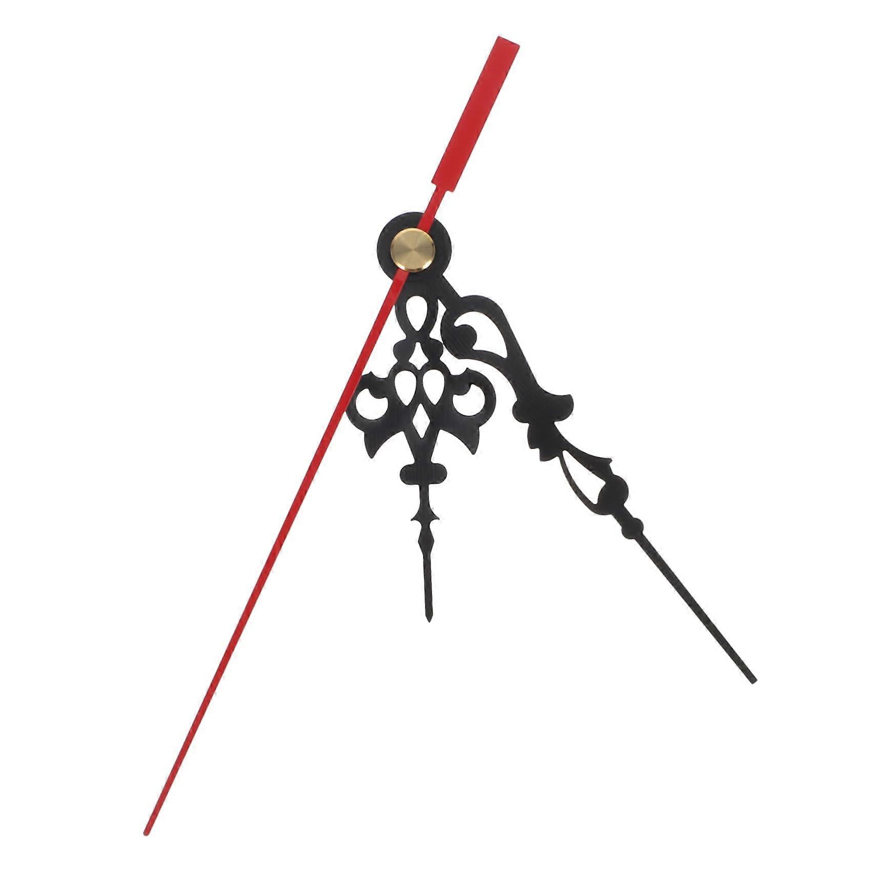 10 Metal Clock Hands Replacement Mechanism for Retro Decorative Wall Clocks, Professional Elegant Clock Parts for Household Use