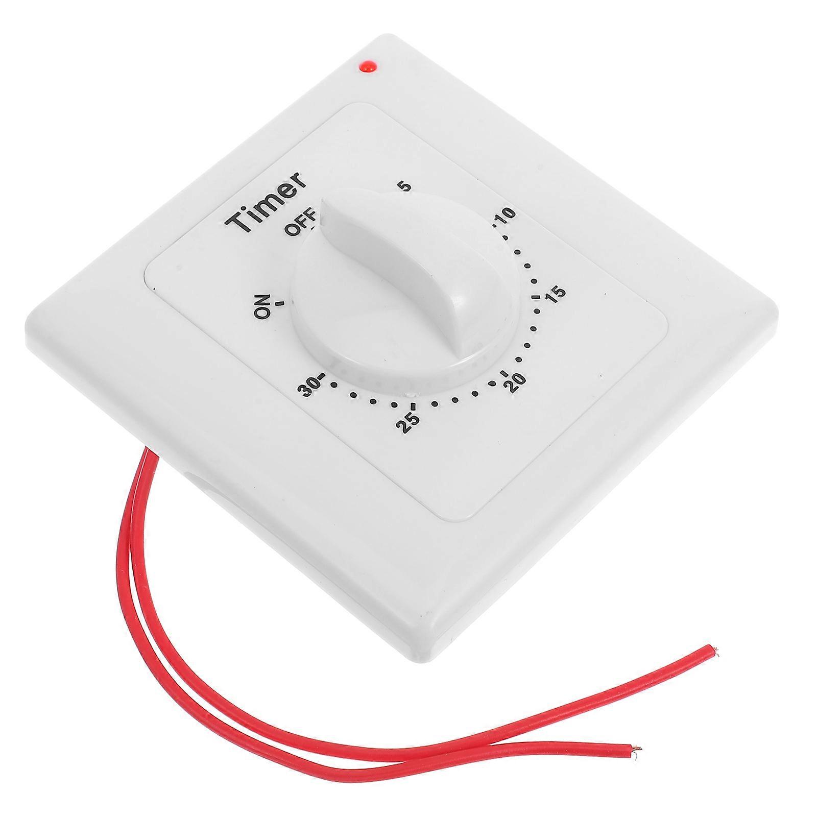 Knob Timer Digital Timer Switch For Kitchen And Bathroom Timer Control 1Pack