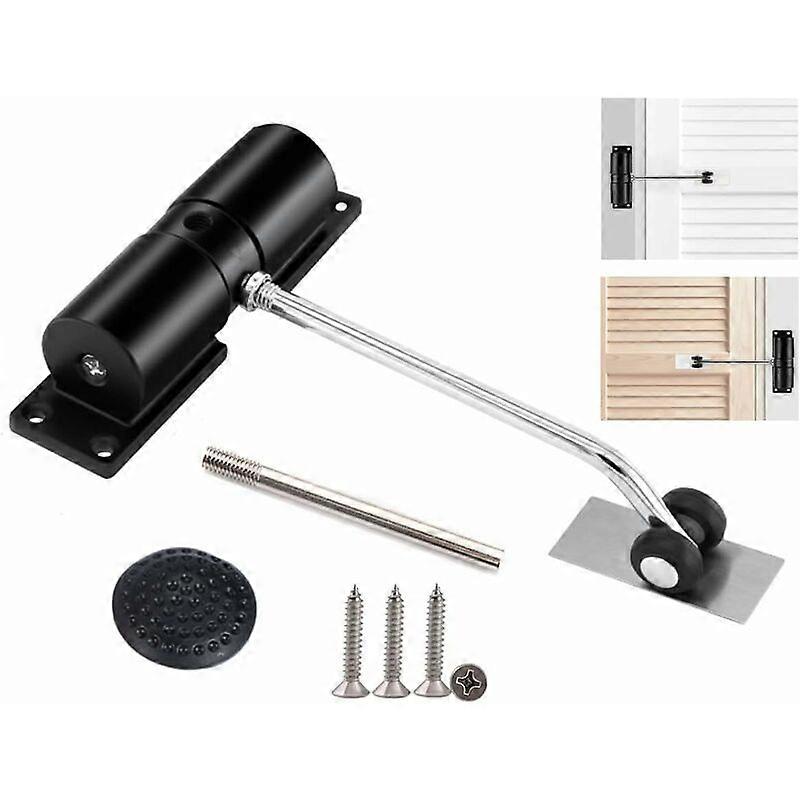 Spring Loaded Automatic Door Closer Adjustable Zinc Alloy Automatic Door Closer