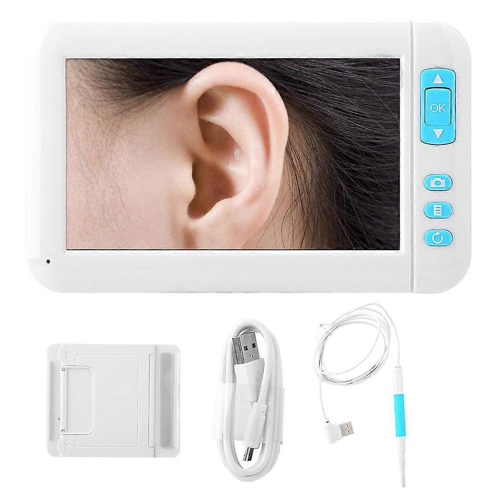 4.3 inch TFT Ear Otoscope Inspection Device Tester Handheld Endoscope Camera with LED Light (3.9mm)