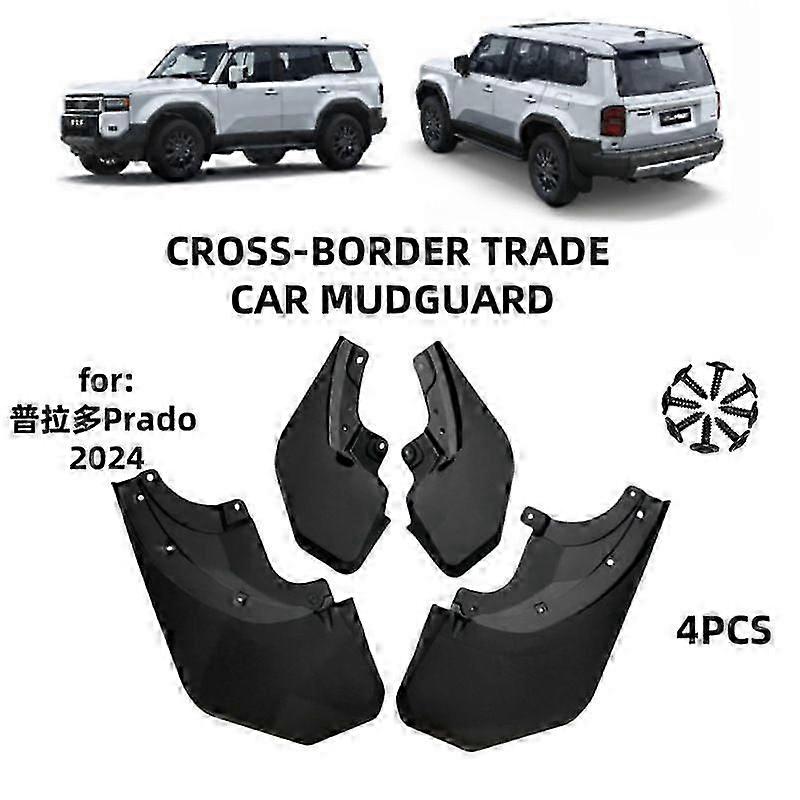 Applicable To 2024 Toyota Prado Car Tire Soft Rubber Fender Picowatt