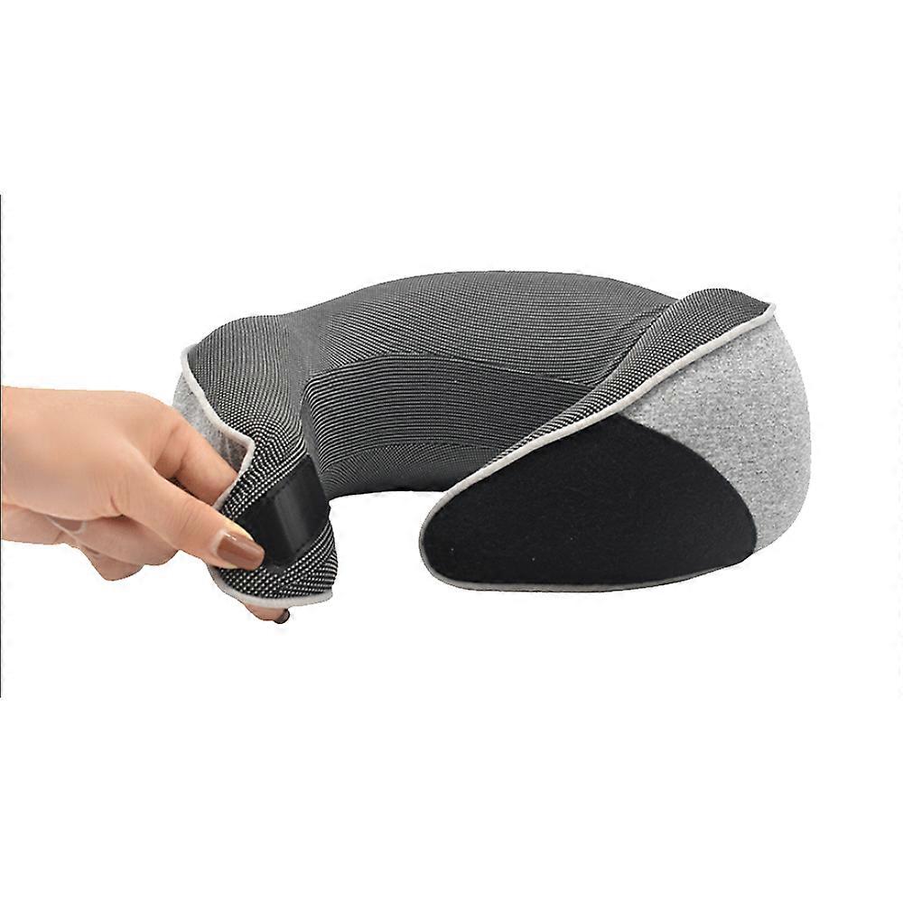 Travel Pillow Memory Foam Neck Pillow With Eye Mask Earplugs Airplane Travel