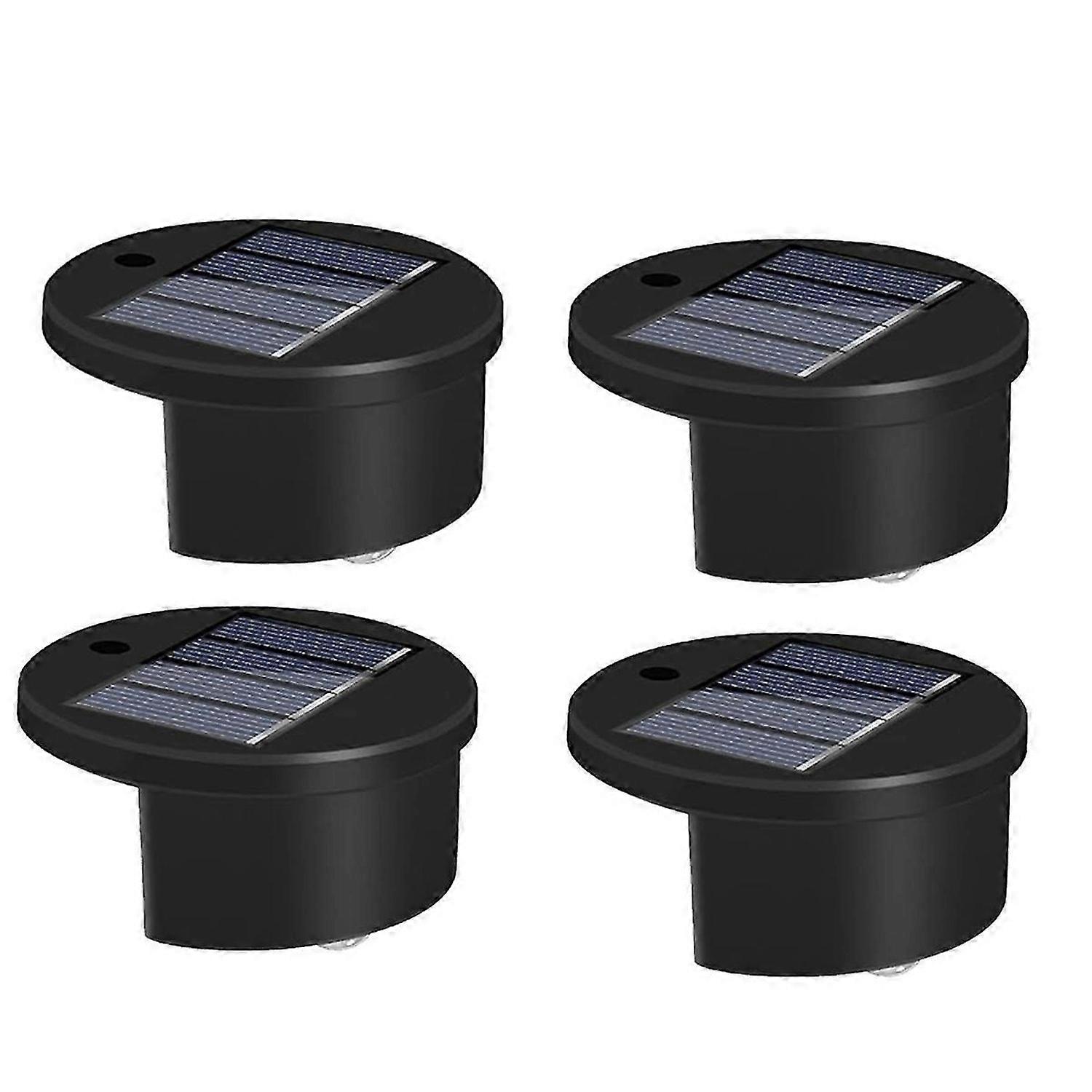4pack Solar Powered Swimming Pool Edge Lights for Inground Pools, Above Ground Waterproof Wireless P