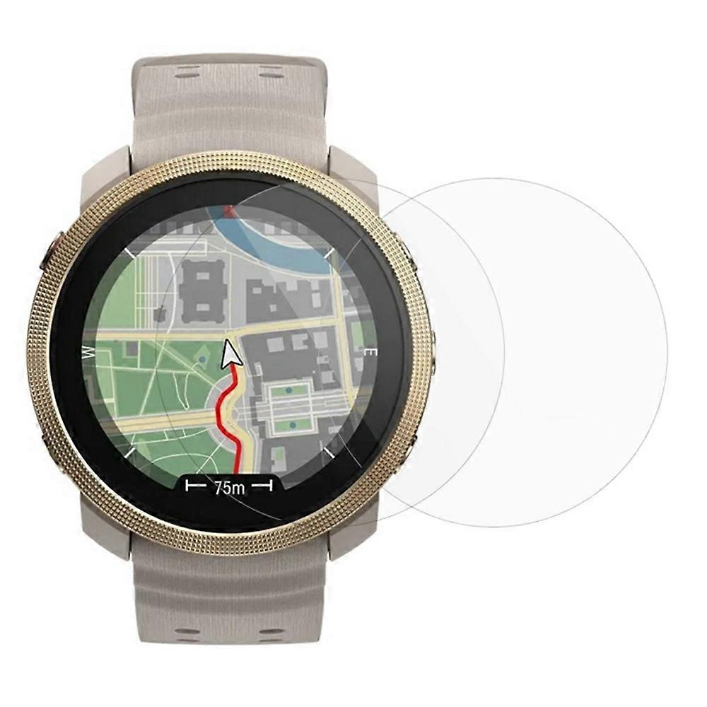 Polar Vantage M3スクリーンプロテクター強化ガラス用2.5D HDウォッチスクリーンフィルム用2個