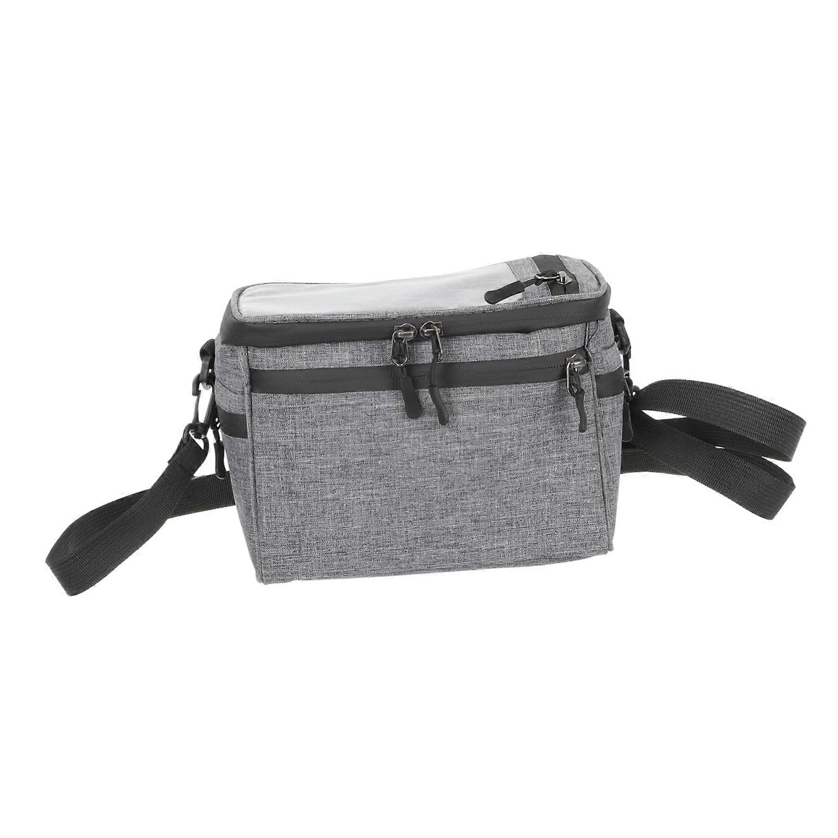 Handlebar Bag For Bikes And Mountain Bikes - Large Capacity, Touchscreen Phone Pocket, Detachable Shoulder Strap