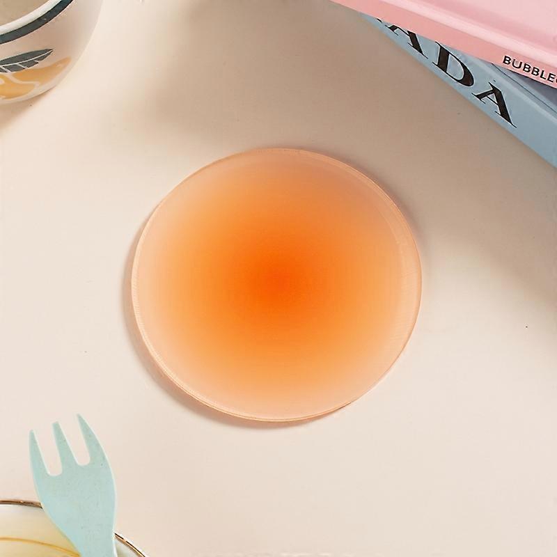 Acrylic Coasters Set of 4, Gradient Color Cup Coasters, Drink Coasters