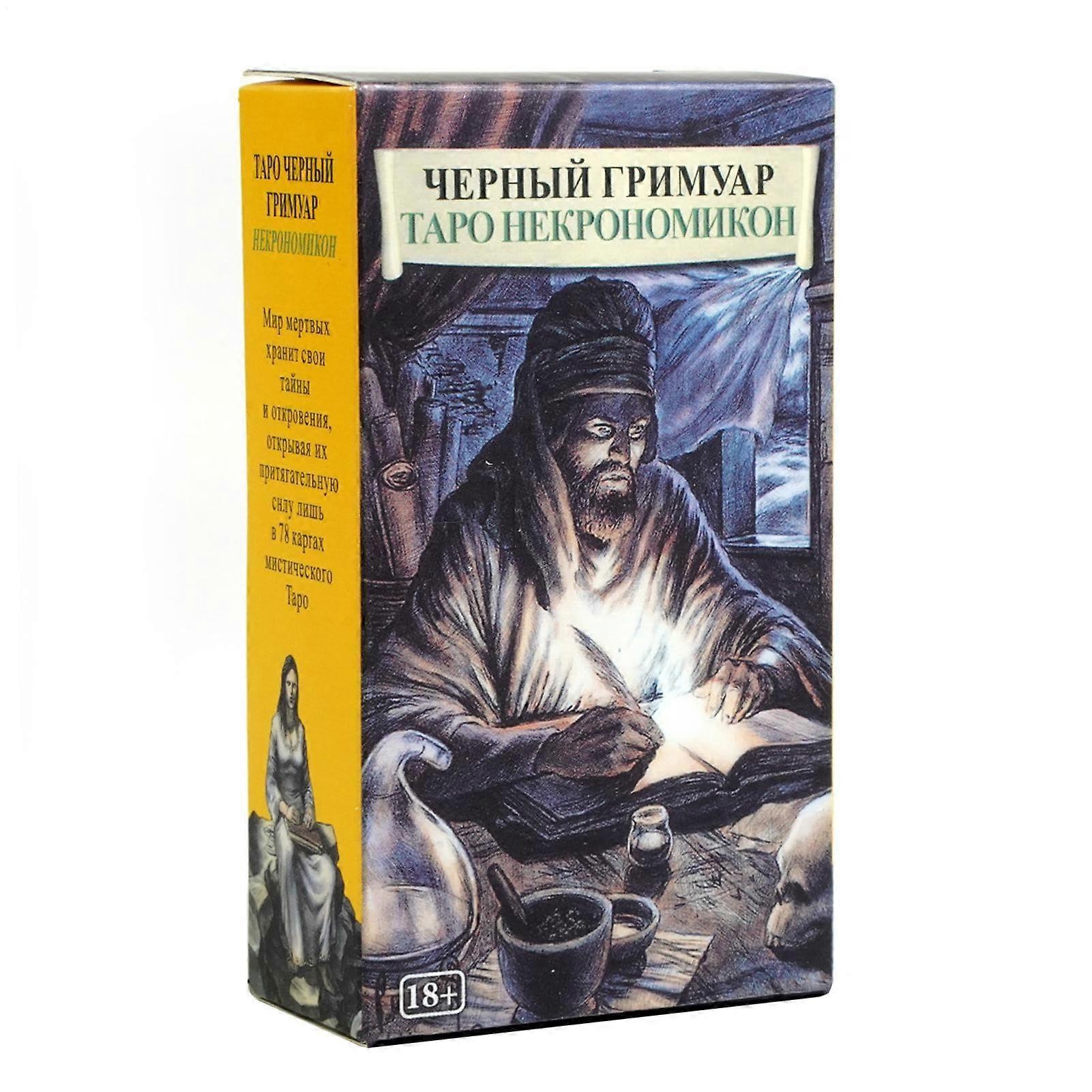 Tarot Cards 78-Card Russian Edition Oracle Deck Fortune Telling Instructions Included 4.06 x 2.36 x 0.98 Inches