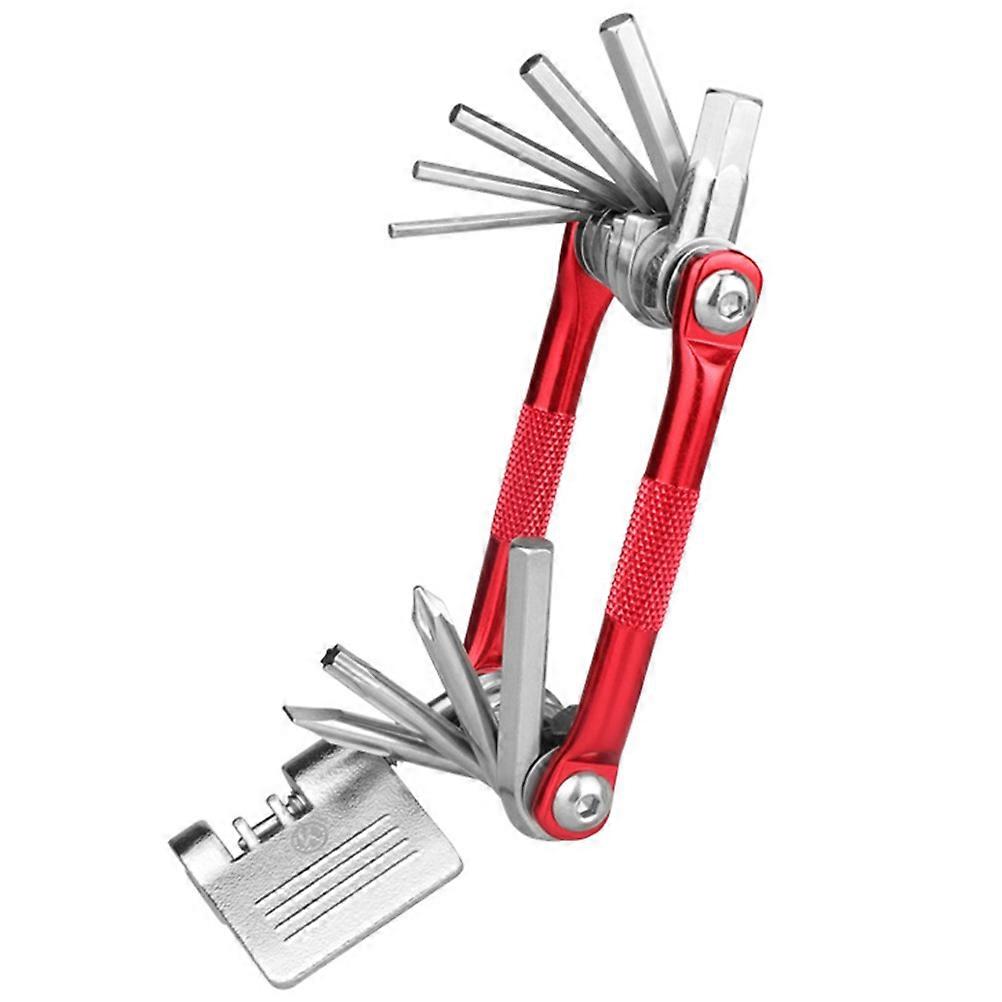 Portable Lightweight Bike Multi Tool with Vanadium Function – Universal Bicycle Repair Kit for Chain Maintenance and On the Go Repairs