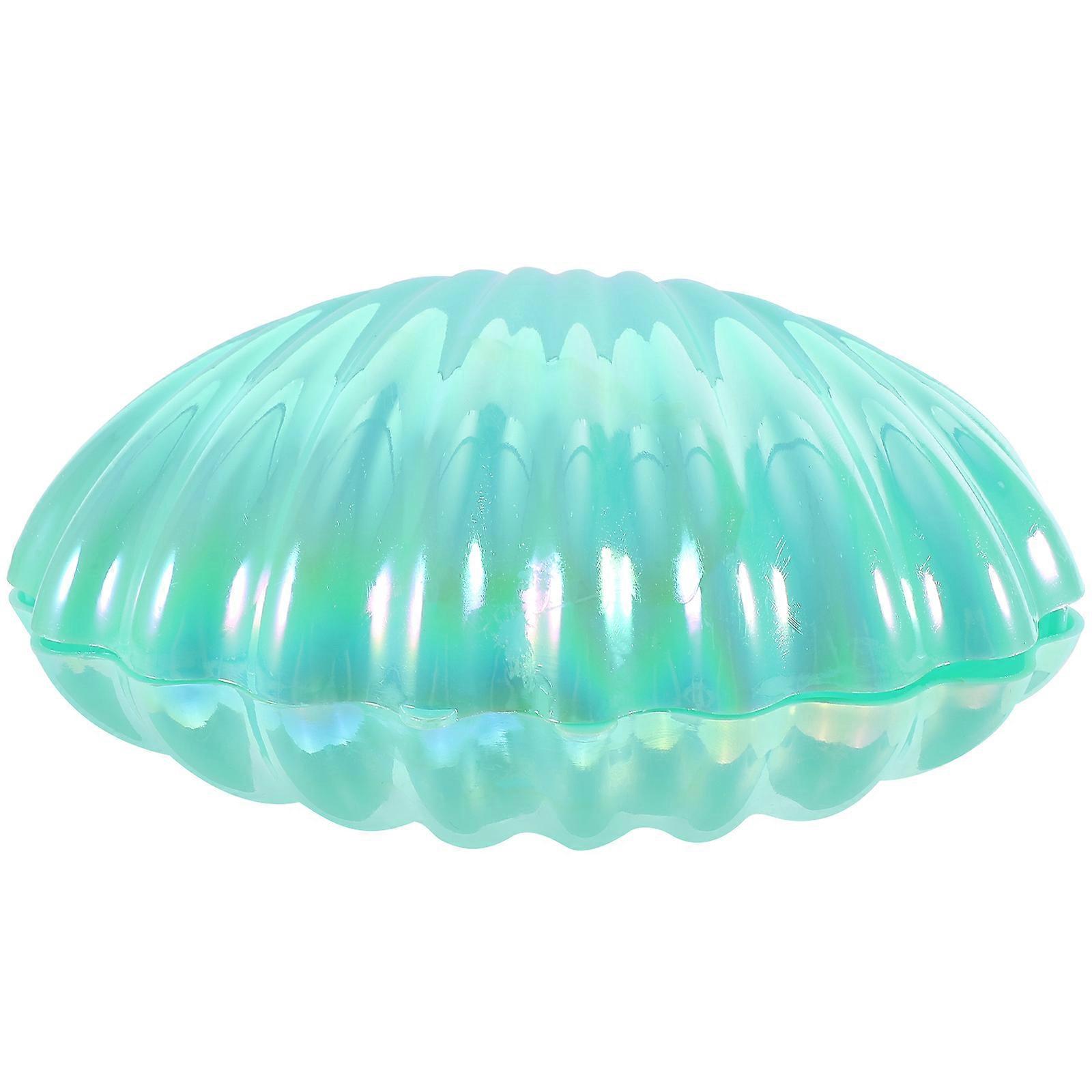 Storage Container Shell Shaped Jewelry Box Home Furnishing Functional 1Set