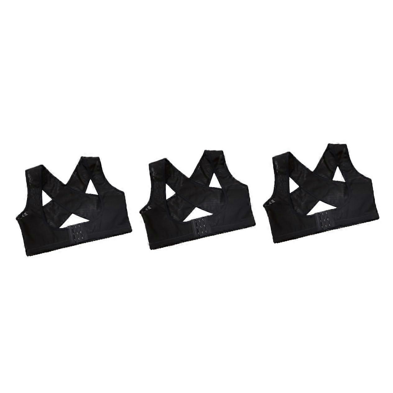 3St Korrektur Posture Belt - Back Support Correction Belt for Improved Posture - 3 Pieces - Comfortable Body Corset Style