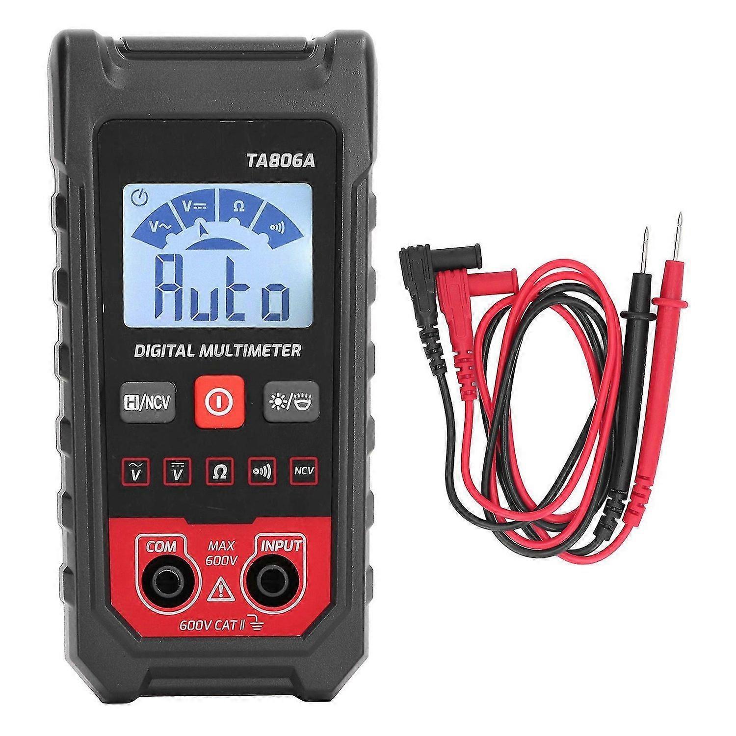Digital Multimeter Auto Identification Measurement Portable Voltammeter Voltage Resistance Meter