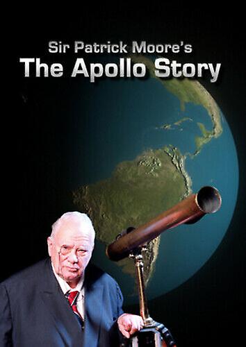 Herrn Patrick Moore Apollo berättelse-DVD (2009) Patrick Moore cert E - Region 2