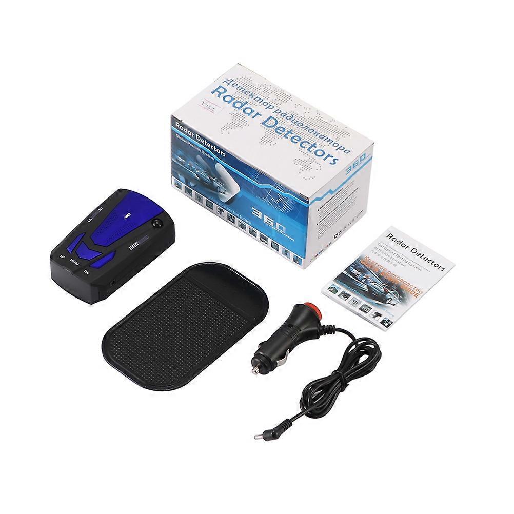 Detector for Cars Long Range Radar Vehicle Speed Alarm System Led Display City Highway Mode 360 Degree Automatic Detection