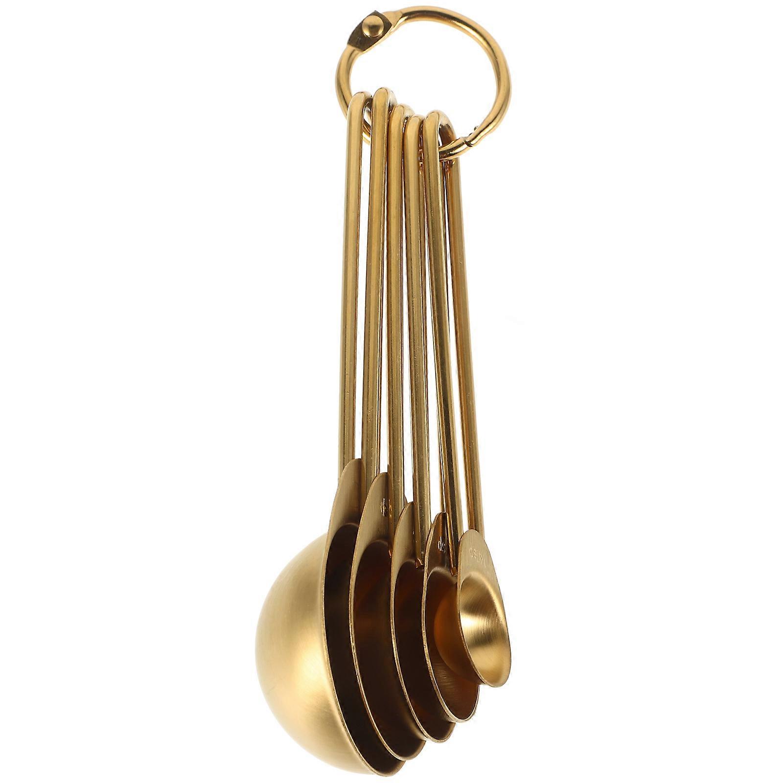 Measuring Spoons Set Stackable Stainless Steel For Baking Cooking Kitchen Tools 1 Set