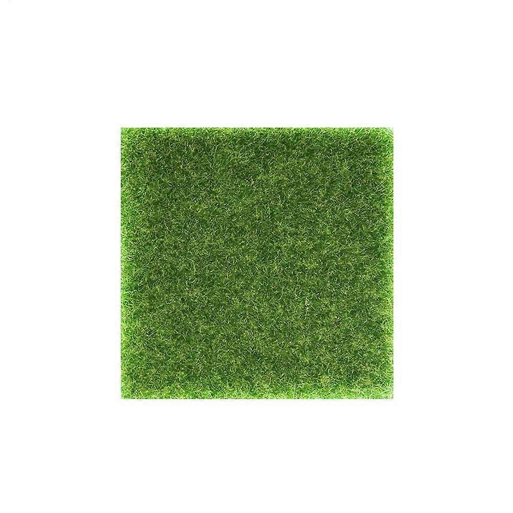 Artificial Grass Carpet - Realistic Plastic Turf Patch Soft Green Cushion Synthetic Grass Surface For Indoor Outdoor Use