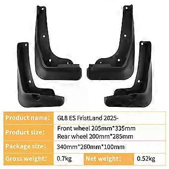 Applies to Mudguard for Buick GL8 ES FristLand 2025 Car Tire Fender Premium Accessories Splash Board Decoration