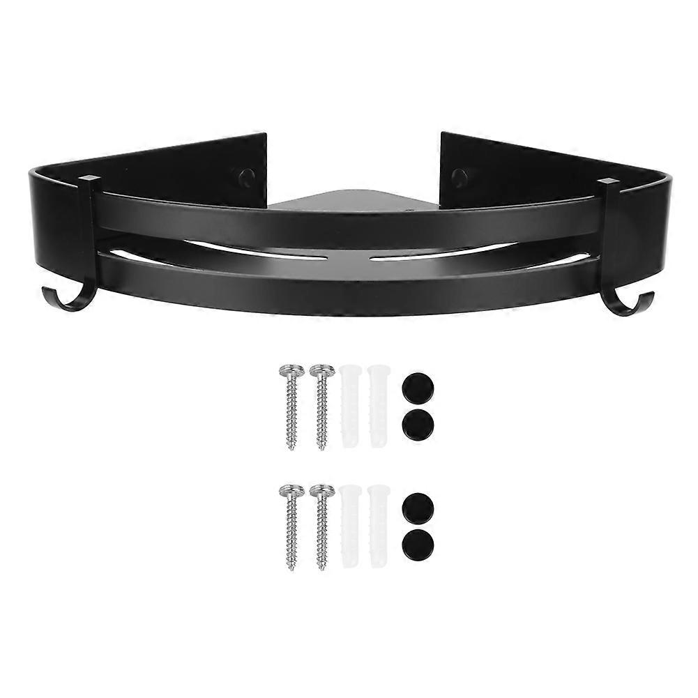 Wall Mounted Corner Container Shelf Storage Rack Organizer Holder for Bathroom Shower