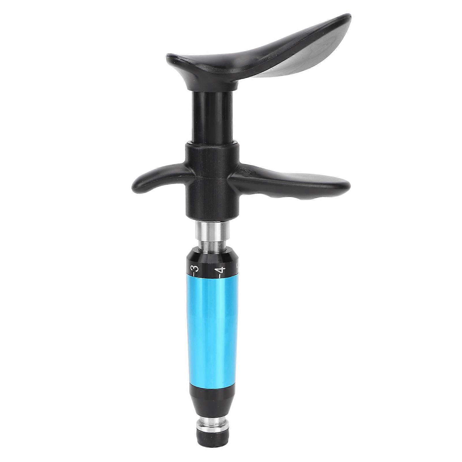 Chiropractic Adjustment Correction Tool 6 Gears Single Head Spine Chiropractic Correction Machine Blue