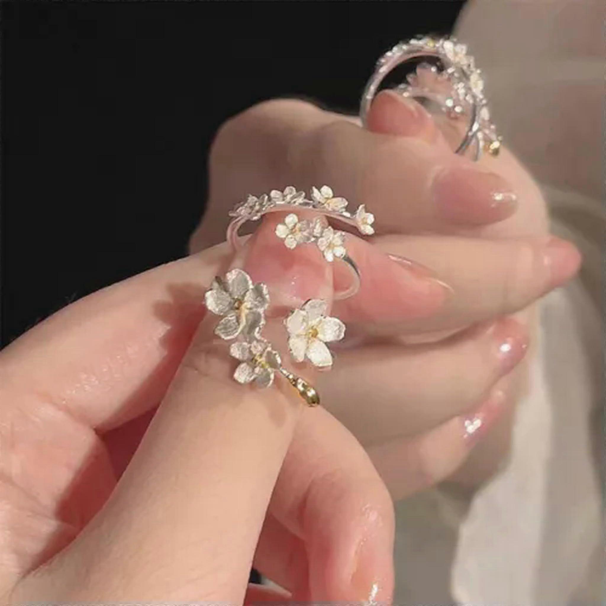 Exquisite Blume adjustable RinJO2
