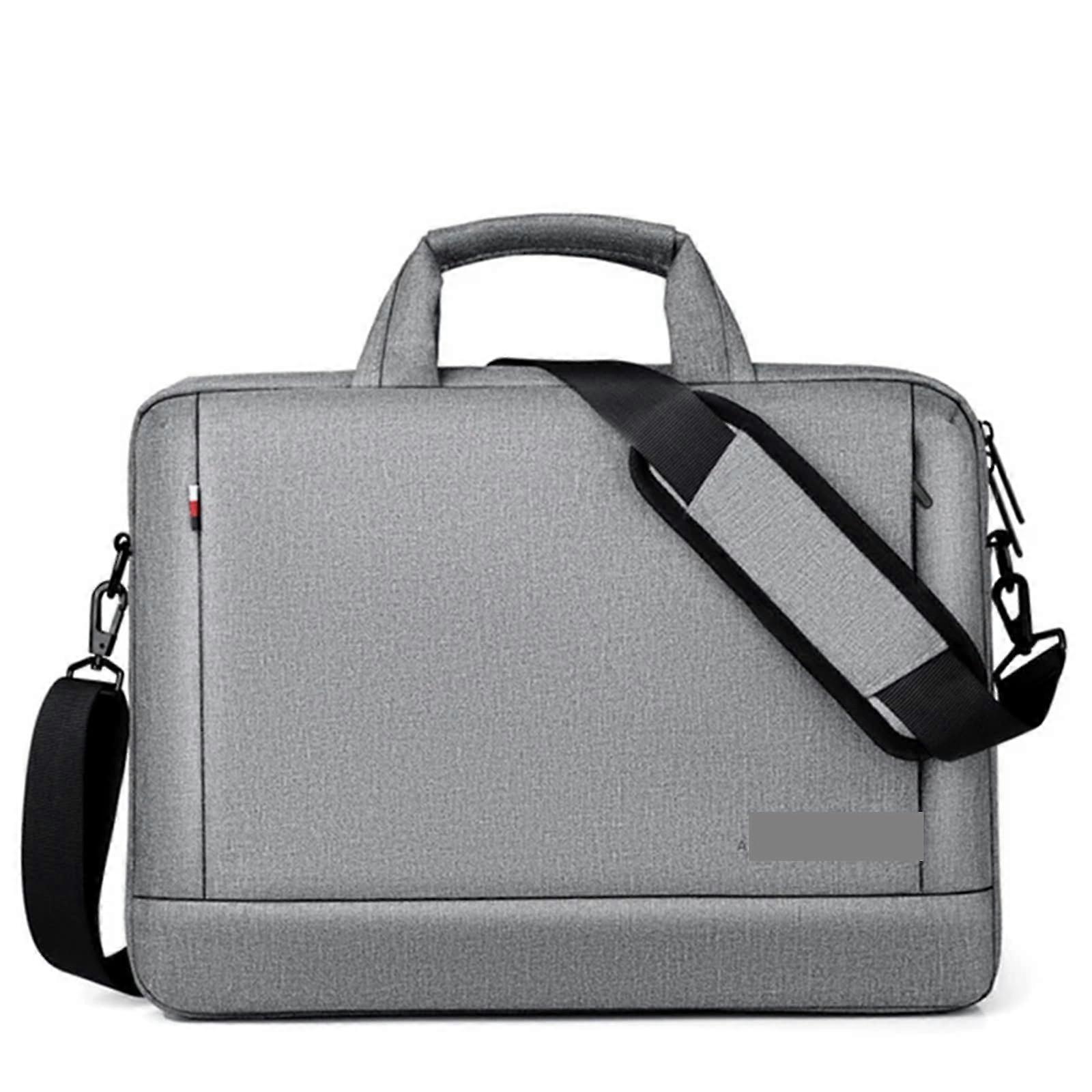Waterproof laptop bag, notebook bag, computer bag, shoulder bag, handbag, briefcase for business (14inch) Grey 14inch
