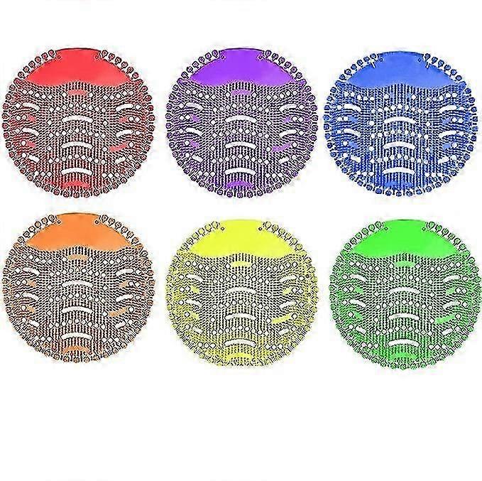 6pcs Urinal Screens Deodorizer, Fragrant Fresh Urinal Screen Deodorizer, Fresh Scented Urinal Screen With Easy Fit & Multiple Use