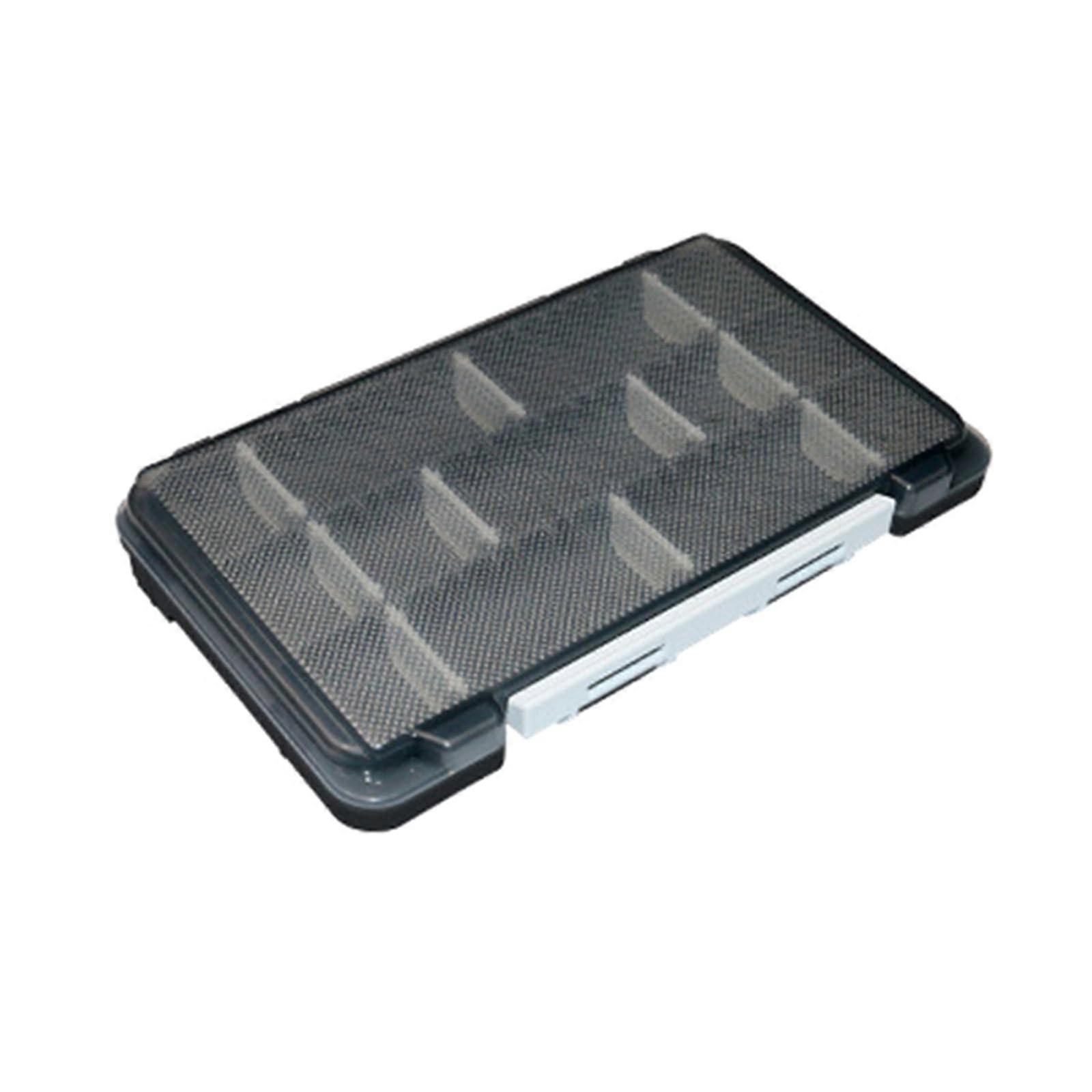 Fishing tackle storage box, fishing bait storage box, with removable dividers Ref: 3857