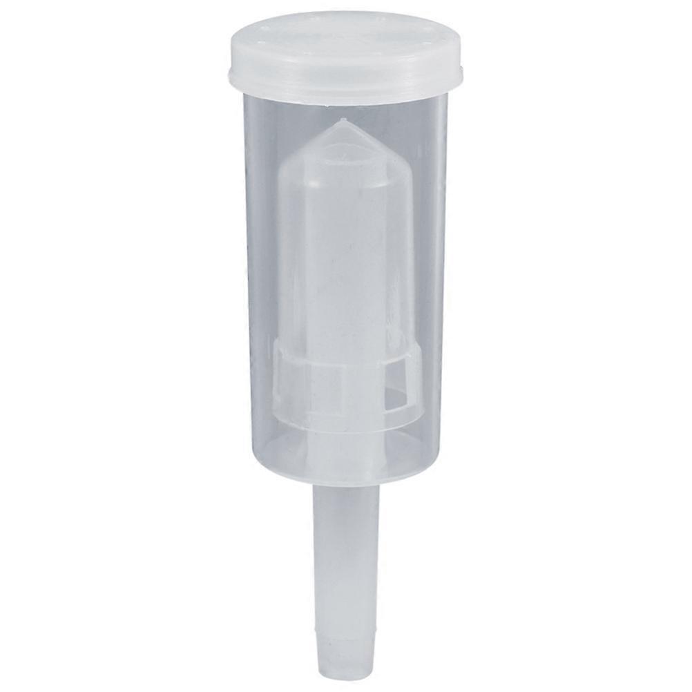 for Fermentation Use One Way Exhaust Water Sealed Check Valve White PP 3/8 Inch