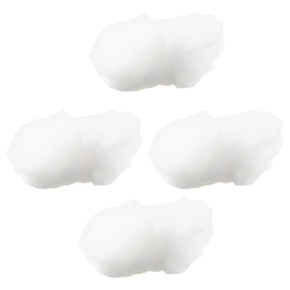 Decor Cloud Modeling Craft Diy Pendants Celebrations White 9.8x7.9x7.9in Decorative 4Set