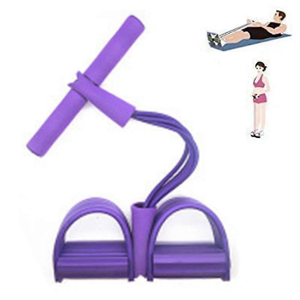 Professional Sit-Up Assist Rope - Spring-Loaded Abdominal Workout Equipment
