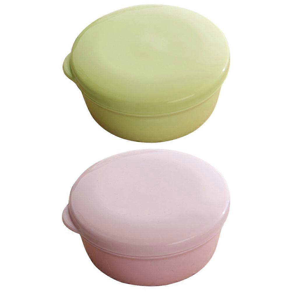 Here's a polished and professional product description for your **2pcs Portable Soap Cases**:
### πΏ 2pcs Portable Soap Cases β Stylish &