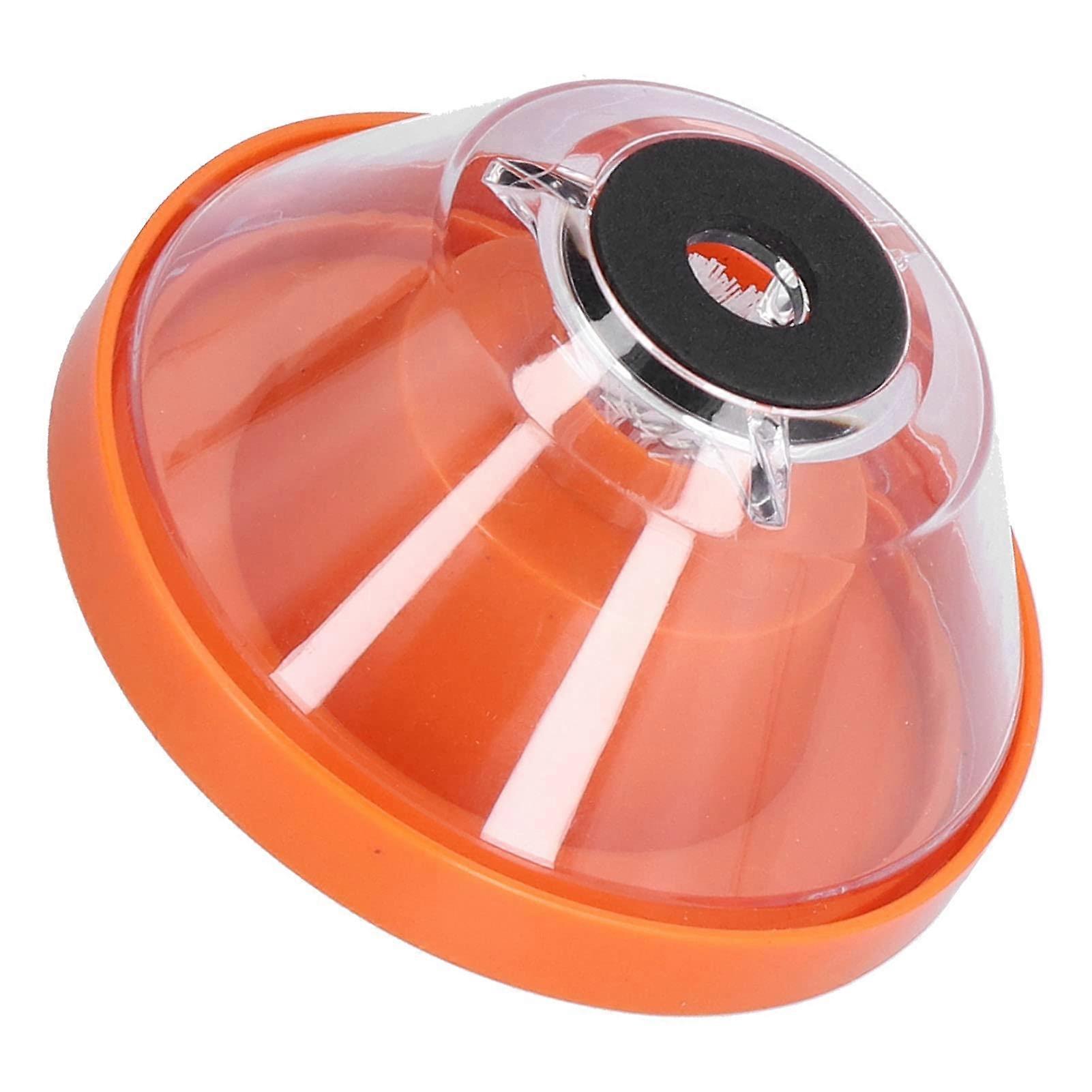 Drill Dust Collector with Shockproof Design for Concrete and Metal, Large Capacity, Orange