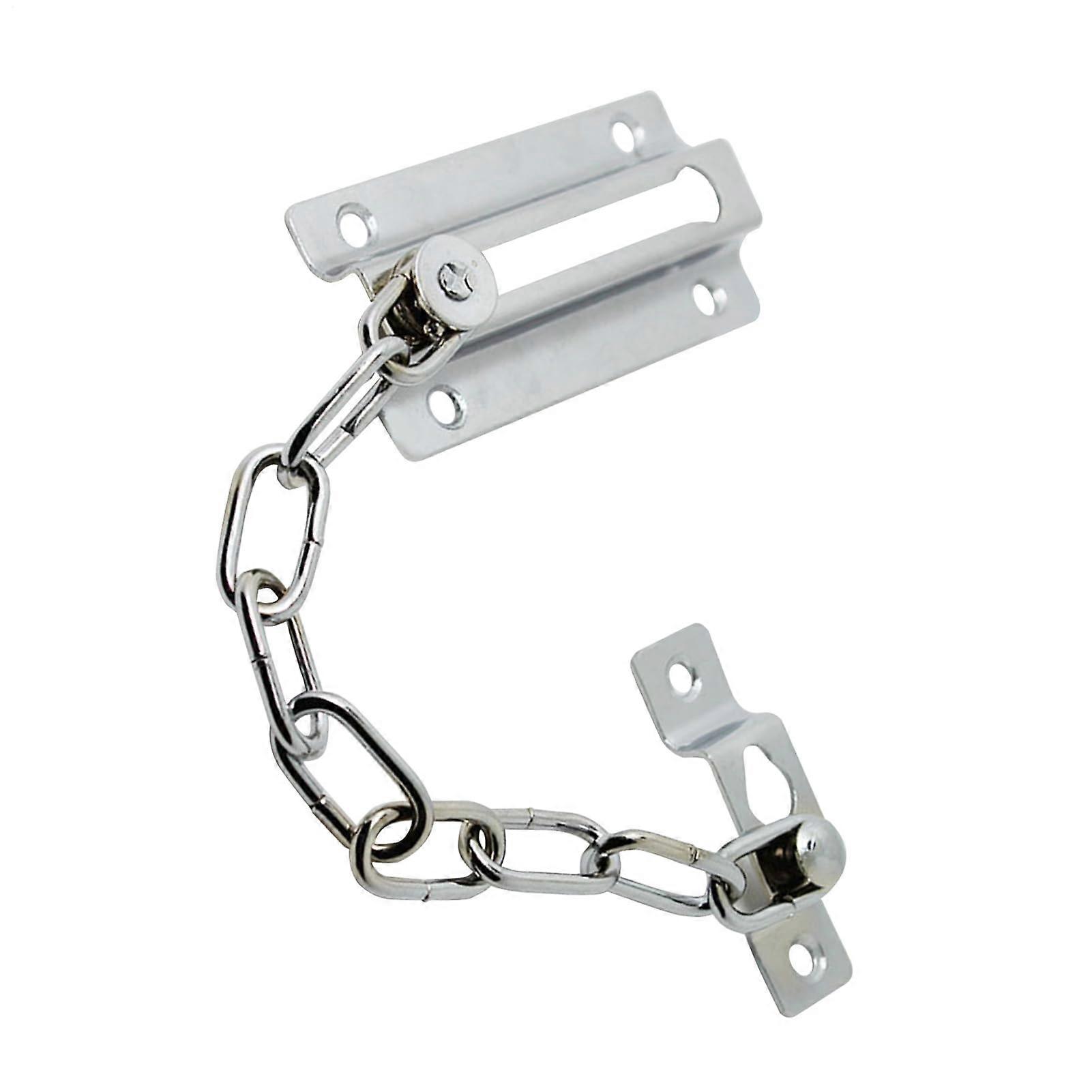 Chain Door Lock High-Quality Metal Chain With Rust-Resistant Finish Thickened Door Security Bolt Reliable Deterrent