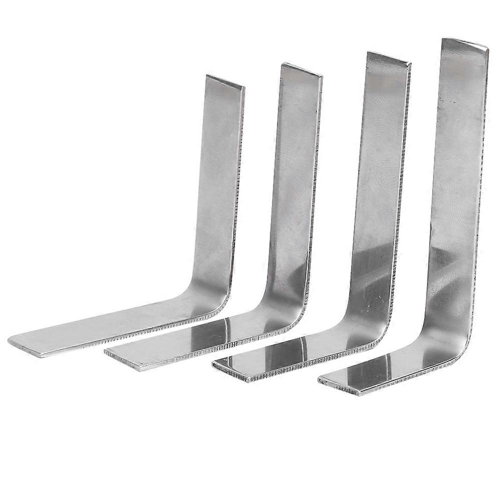 4Pcs Saxophone Repair Tools L‑Shaped Key Cover Correction Tool Soprano Alto Tenor Saxophone W25