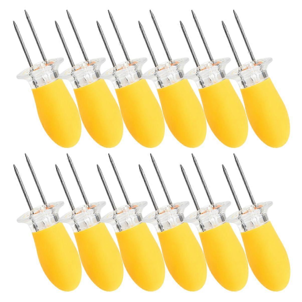 Silicone Corn Fork Set (Pack of 12)