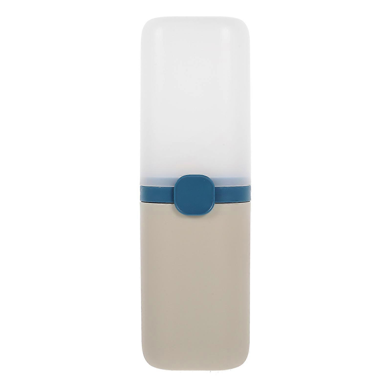 Portable Travel Toothbrush Cup with PP Material Blue Color for Storage Use-Compatible Size