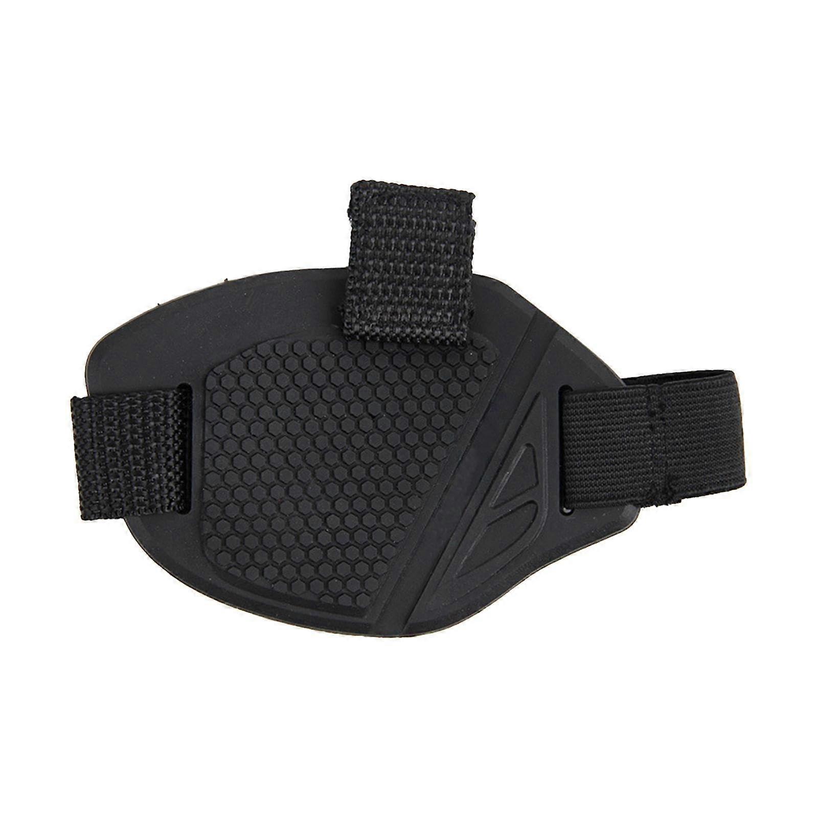 2 x Universal Motorcycle Boot Protectors made of PVC rubber, gear lever protector for riding, adjustable gear shift pad for motorcycles, nonslip.