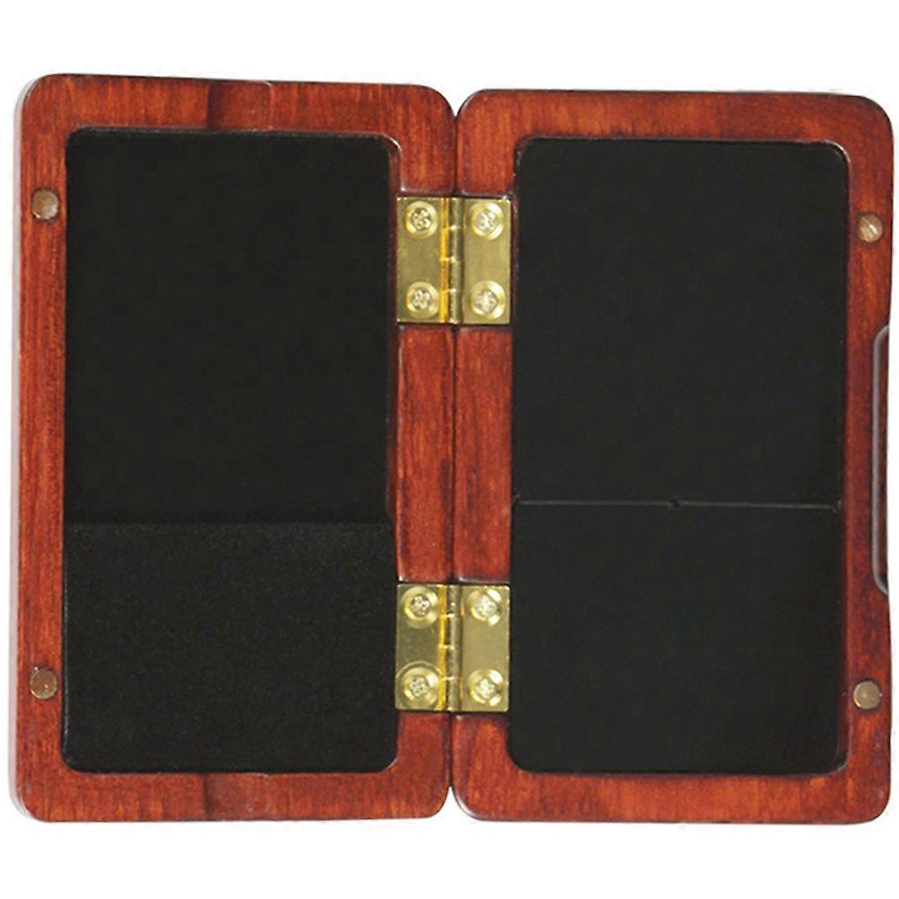 휴대용 오보에 리드 홀더 나무 악기 보관 케이스 여행 음악가 1Pcs