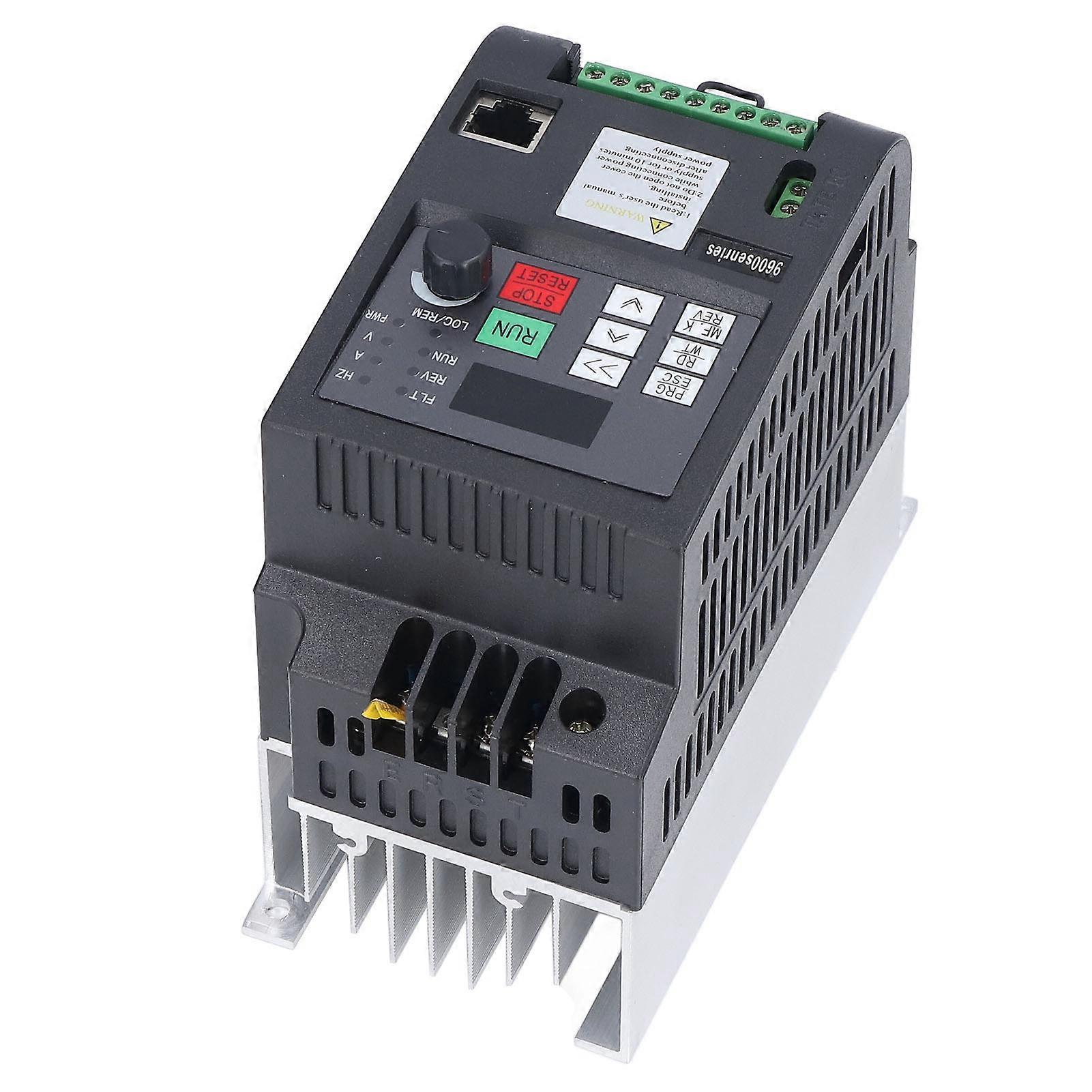 NFLIXIN Variable Frequency Drive Inverter VFD Solar Converter 0.75KW 220V 9600D‑1T‑00075D