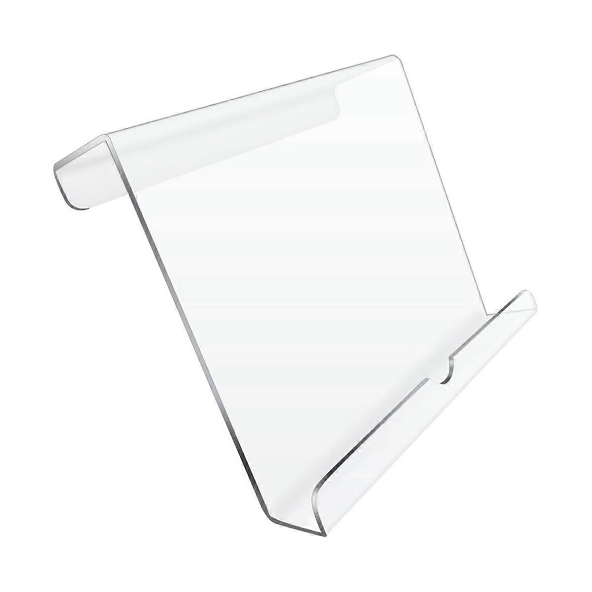 Acrylic Treadmill Tablet Holder Magazine Rack Portable Tablet Display Stand Exercise Running Readin