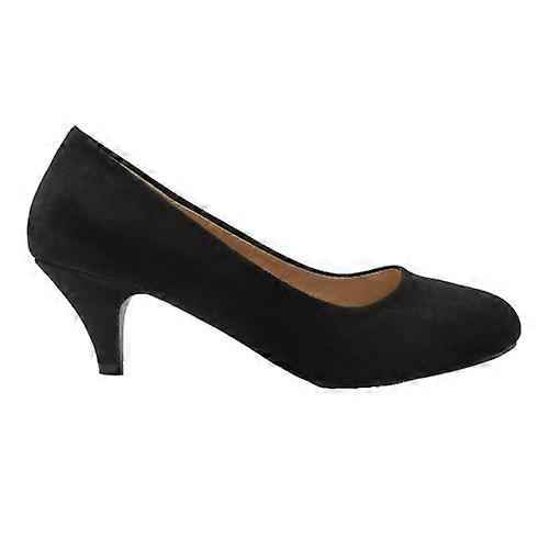 Where's That From Womens/Ladies Low Kitten Heel Court Shoes