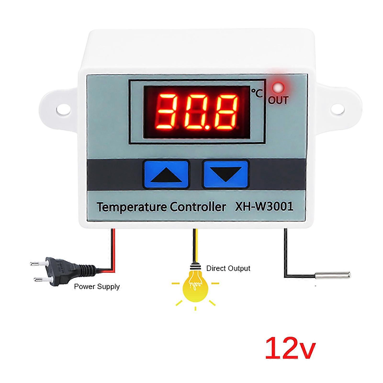 Microcomputer Temperature Controller 12V×2