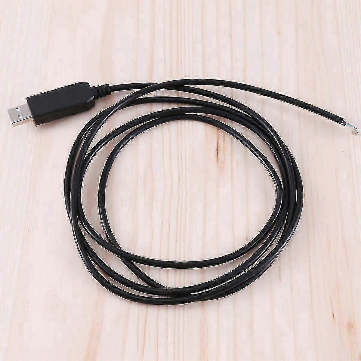 USB to RJ11 RJ12 6P4C Adapter Serial Control Cable EQMOD for Telescope Mount PC Hand Controller