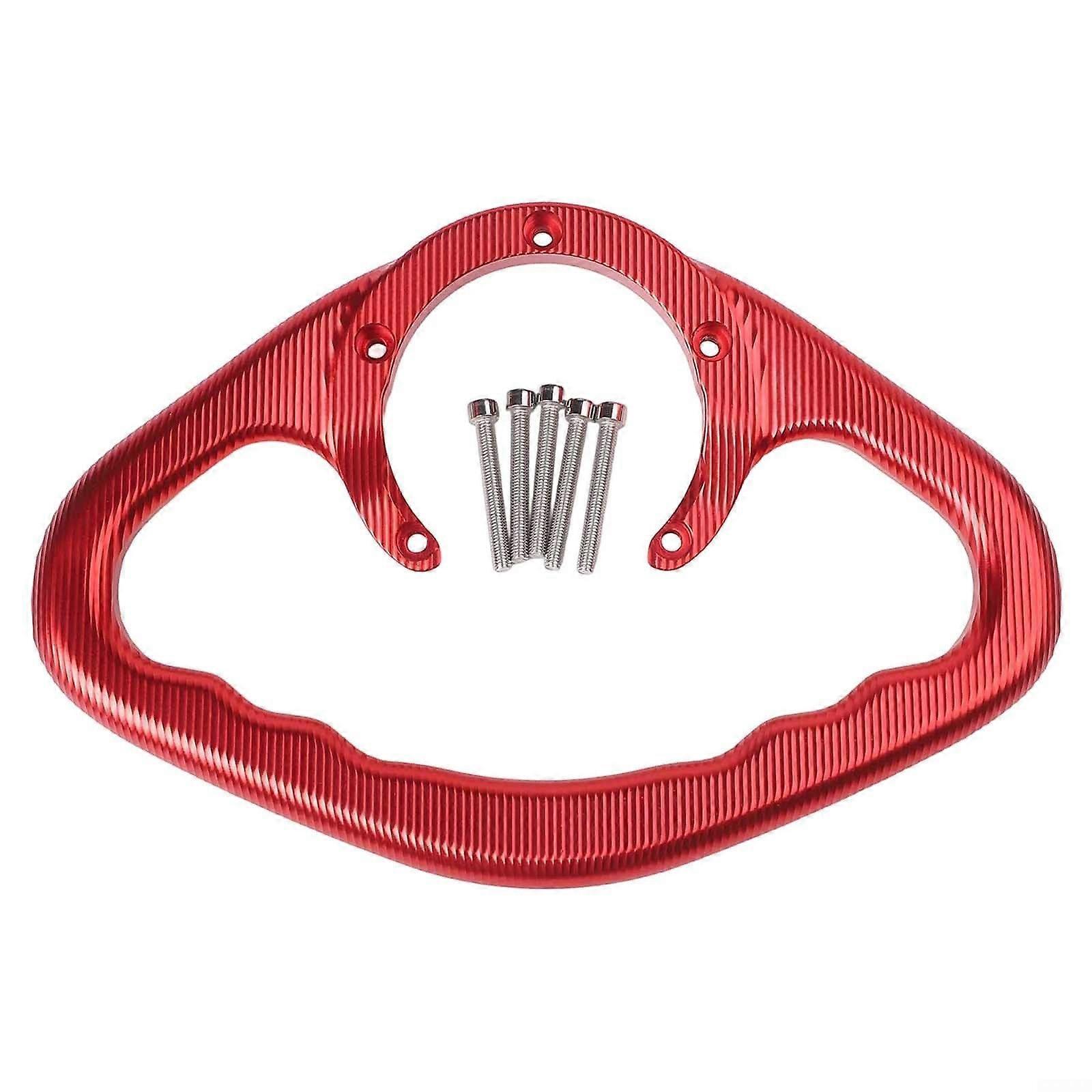 Motorcycle Passenger Grab Handle Rear CNC Aluminum Alloy For Yamaha R1 R6 MT Series Red
