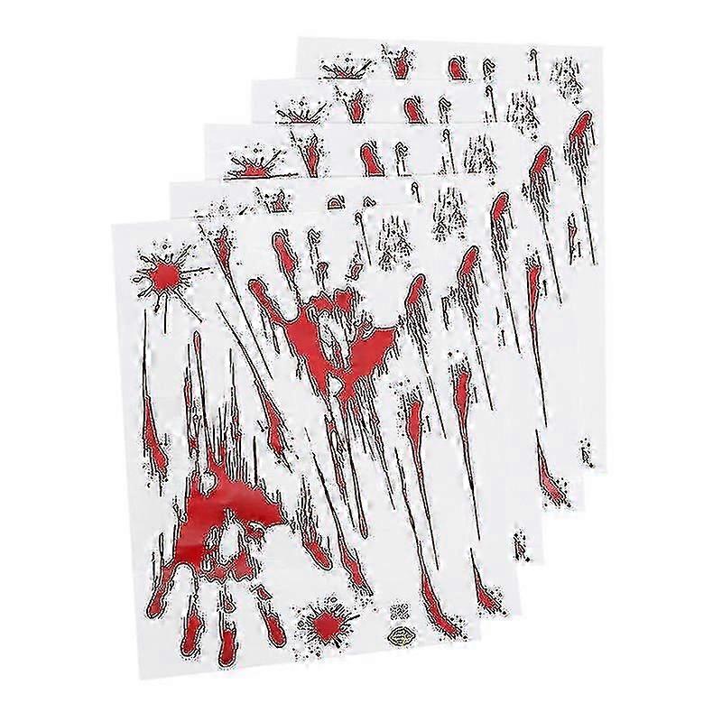 5pcs Halloween Sticker For Halloween Decorations