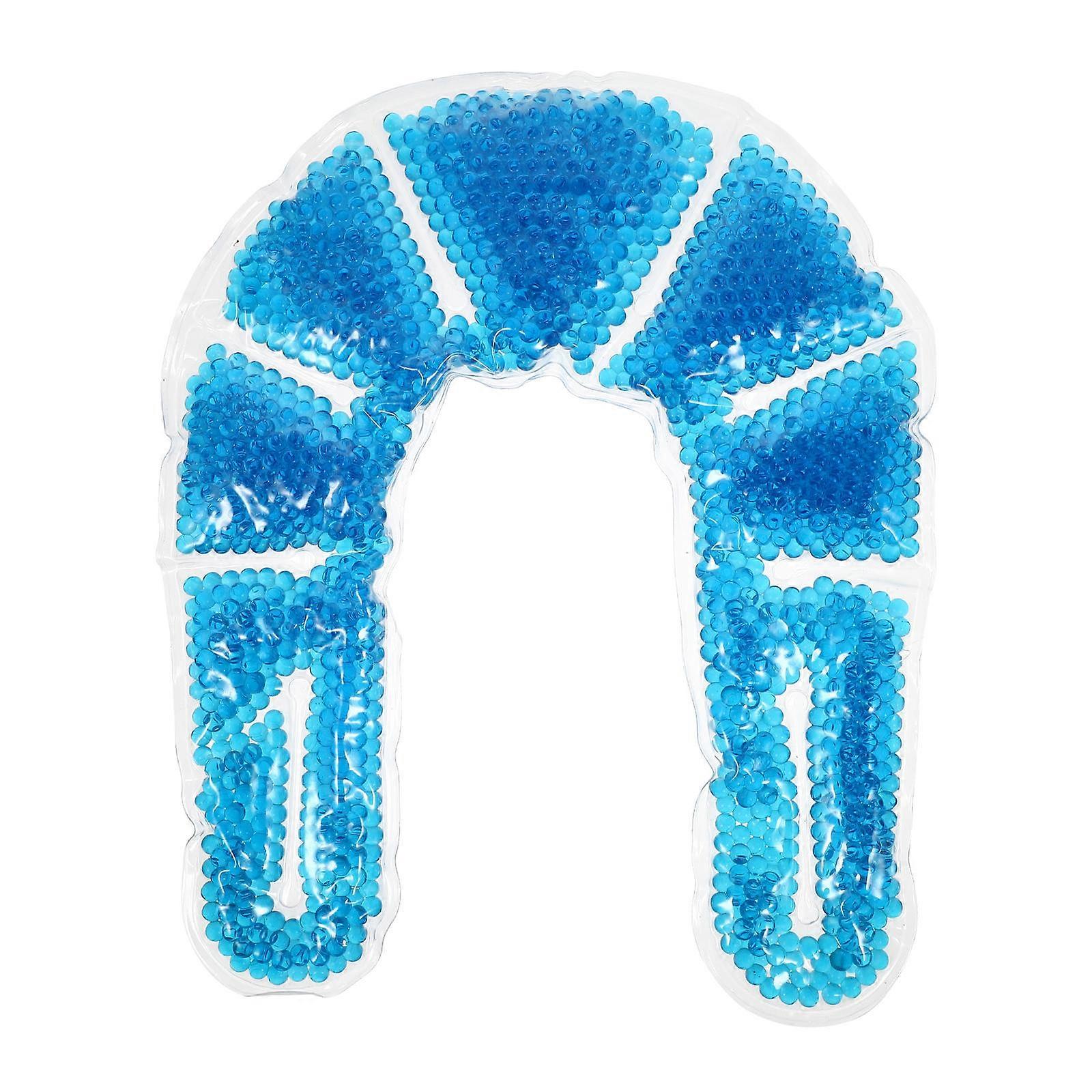 Hot Or Cold Pack 1Pack Practical Design Ice Bag Reusable Blue Shoulder Care Relief 30X20CM