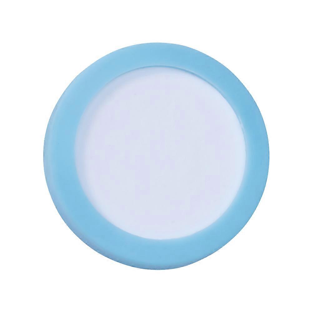 Carbon Dioxide Diffuser For Aquarium Use 1 Pair Round Durable Construction White Slice Provides Effective CO2 Dissolution