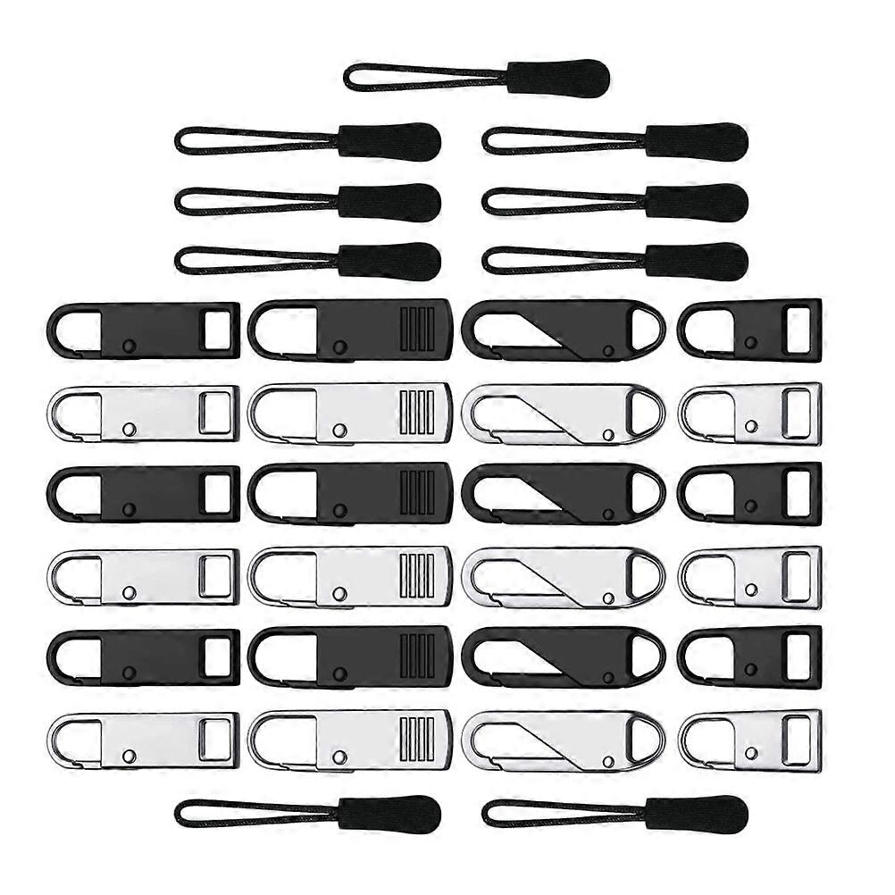 Durable Zipper Pullers For Luggage Clothing Suitcases 2.9X0.8cm Simple Design Smooth Operation 1 Set